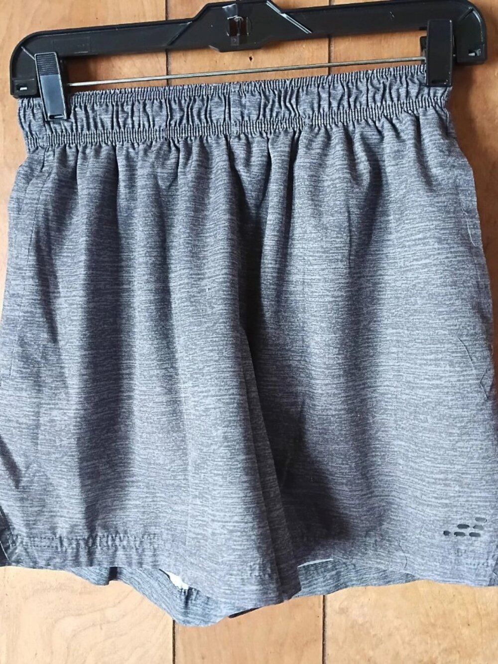 BCG Women’s Gray Running Shorts Size S Polyester Athletic Gym Workout